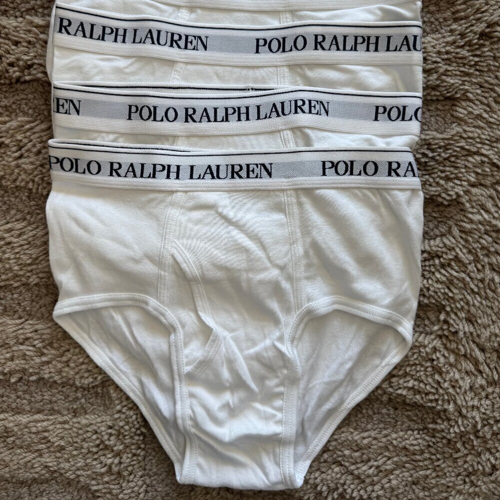 Polo Ralph Lauren Mens Classic Fit Cotton Brief 5-Pack